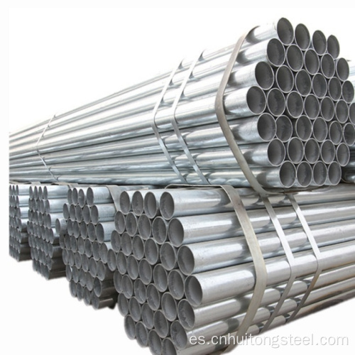 Tubería de acero galvanizado ASTM SCH40 A36